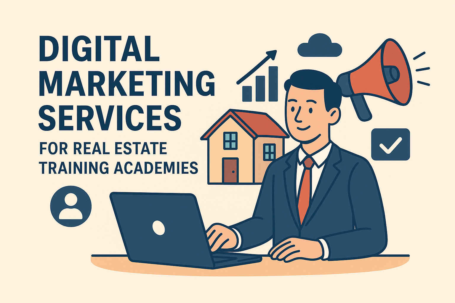 Digital Marketing Services for Real Estate Training Academies