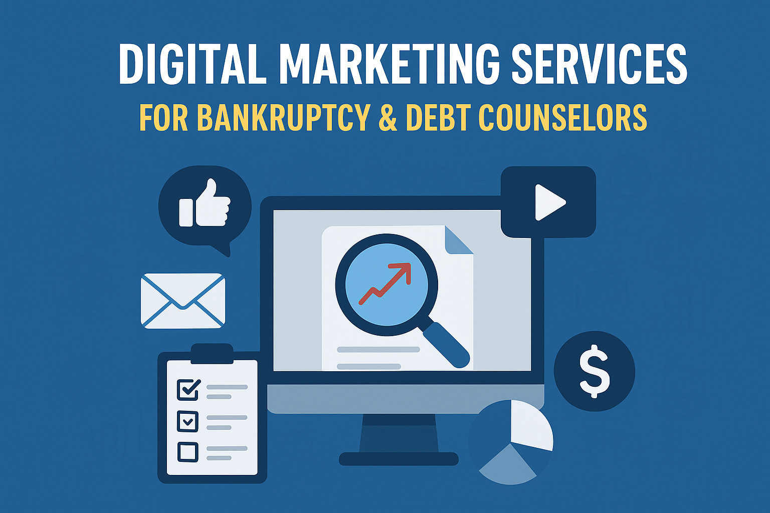 Digital Marketing Services for Bankruptcy & Debt Counselors