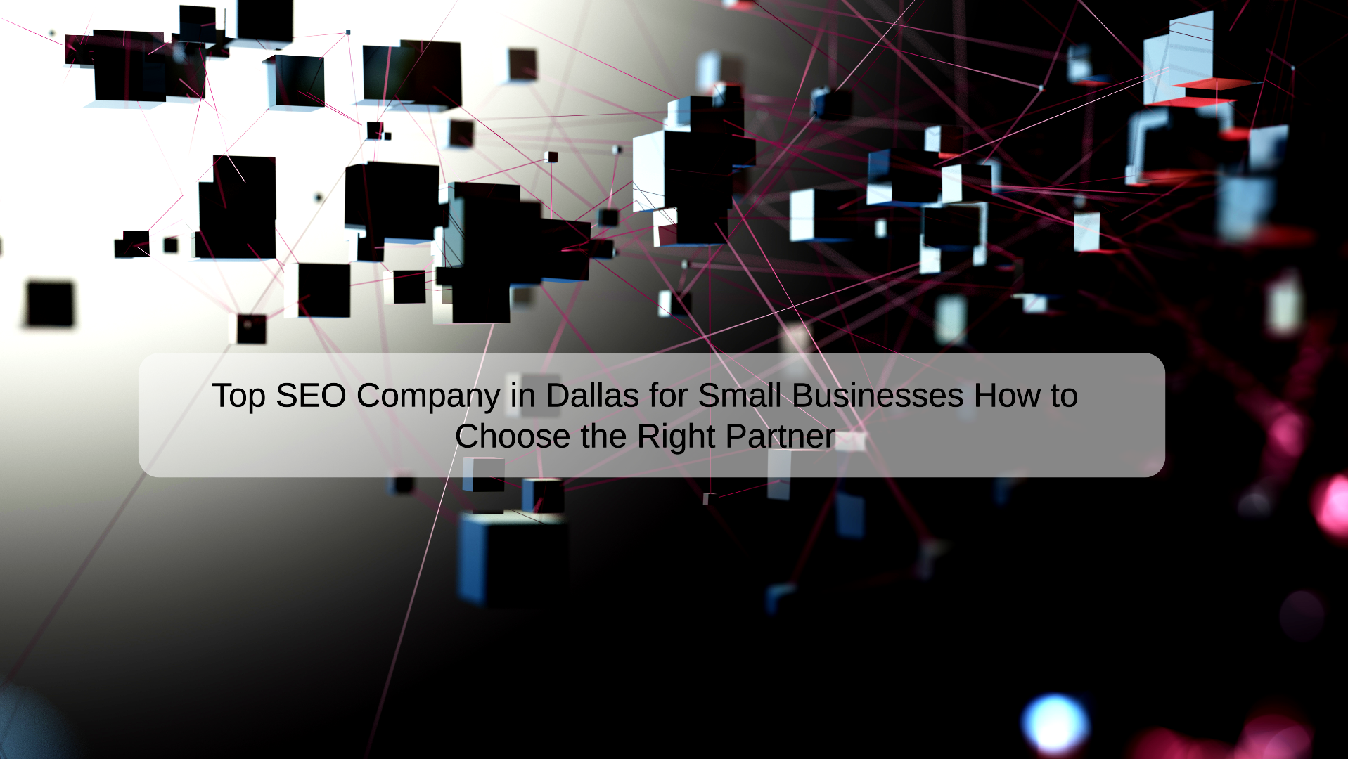 Top SEO Company in Dallas for Small Businesses How to Choose the Right Partner