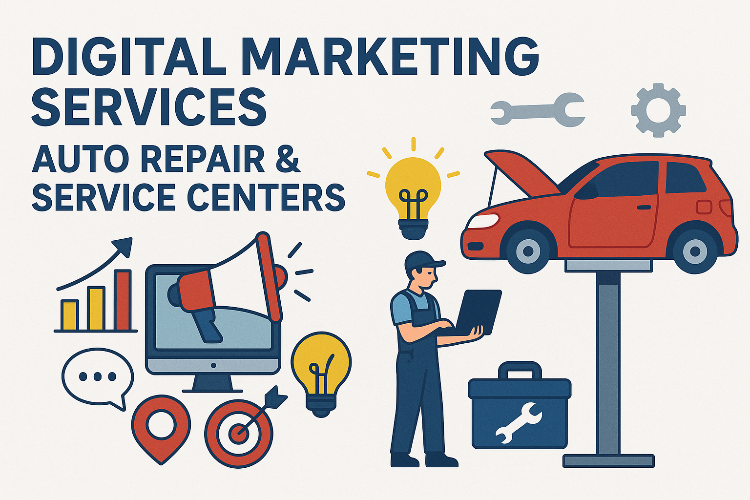 Digital Marketing Services for Auto Repair & Service Centers