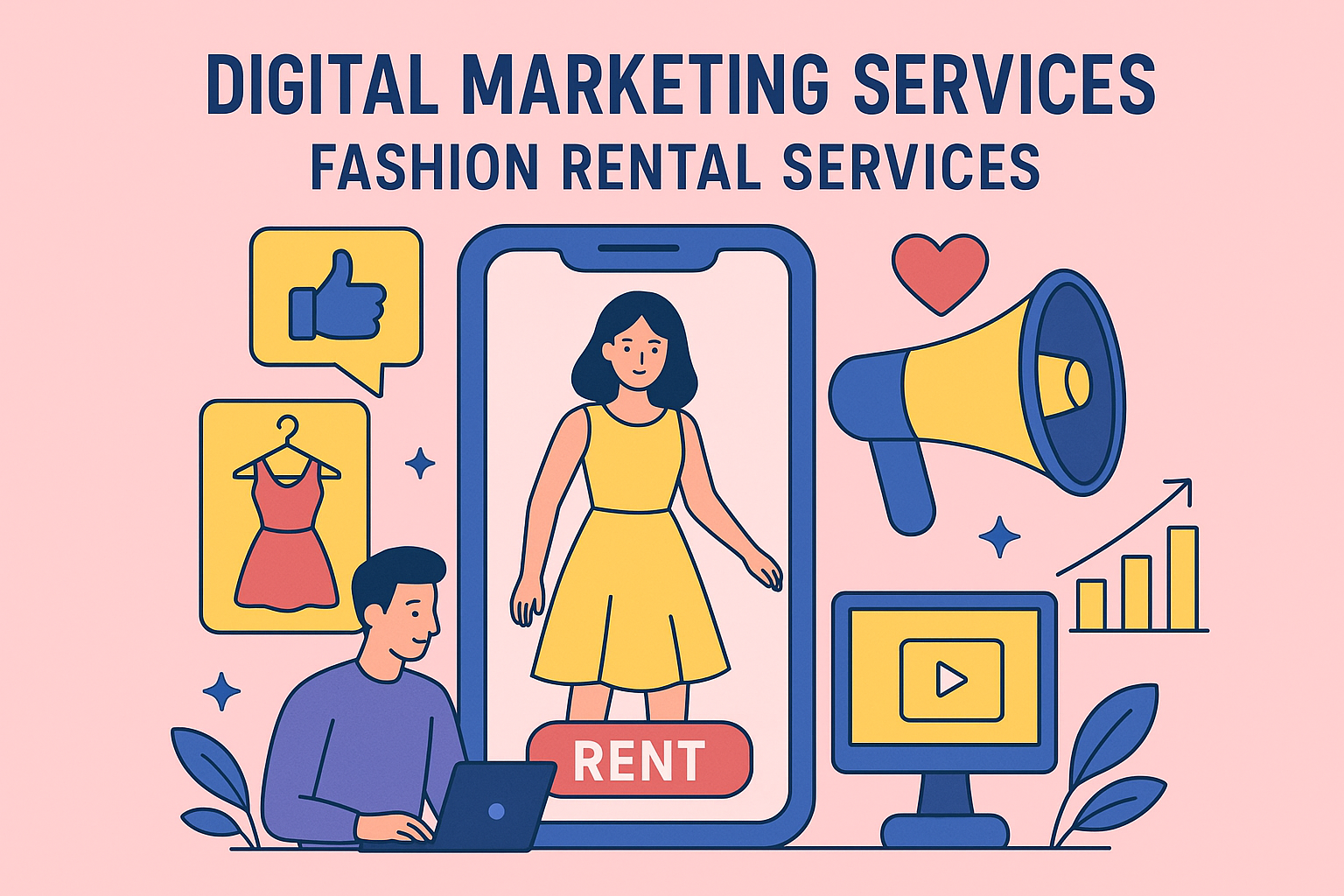 Digital Marketing Services for Fashion Rental Services