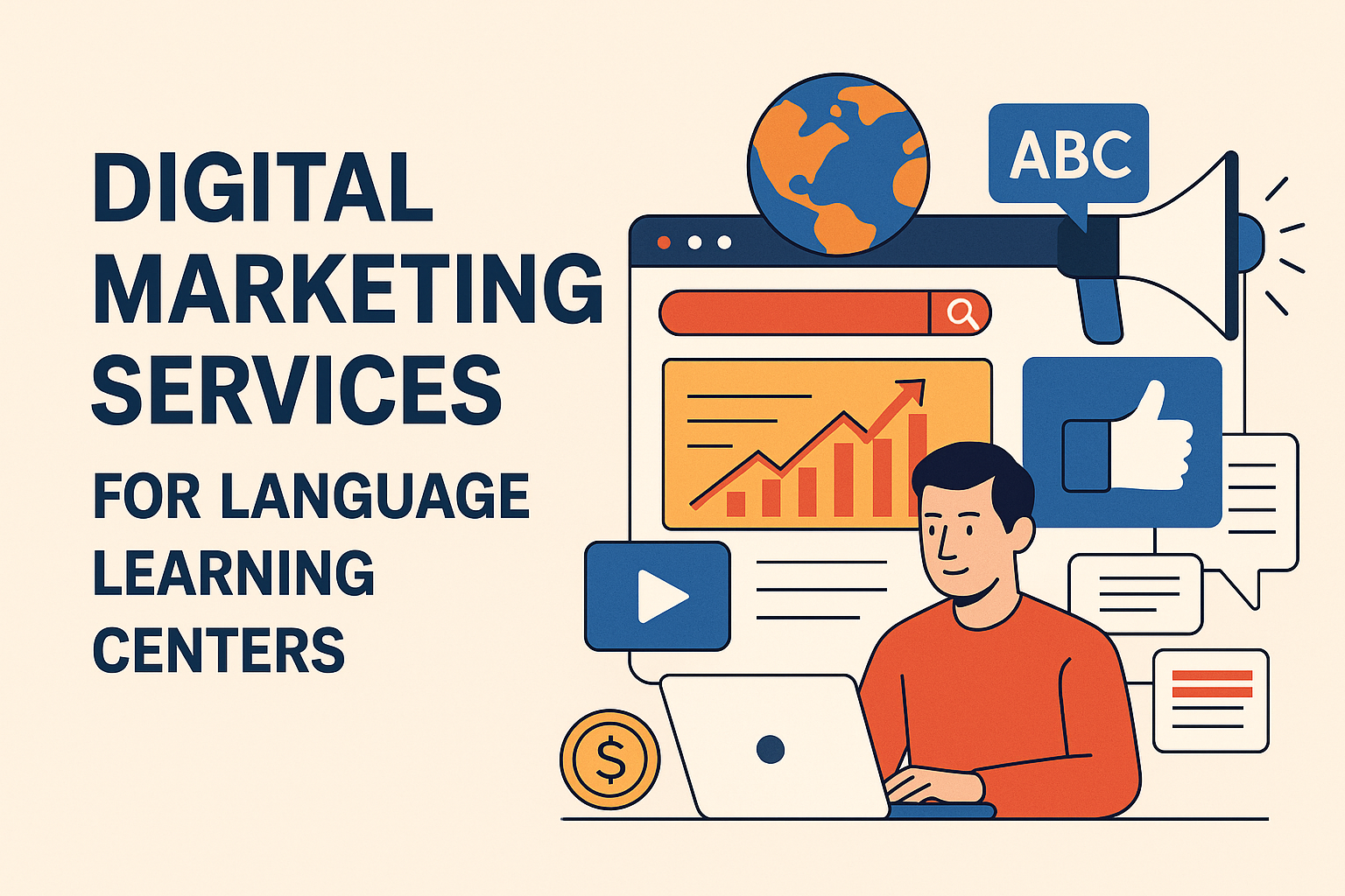 Digital Marketing Services For Language Learning Centers