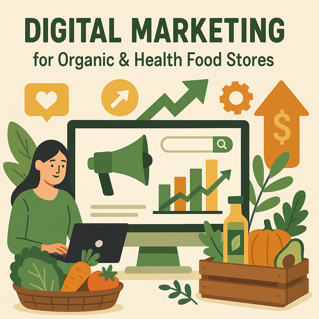 Digital Marketing Services for Organic & Health Food Stores