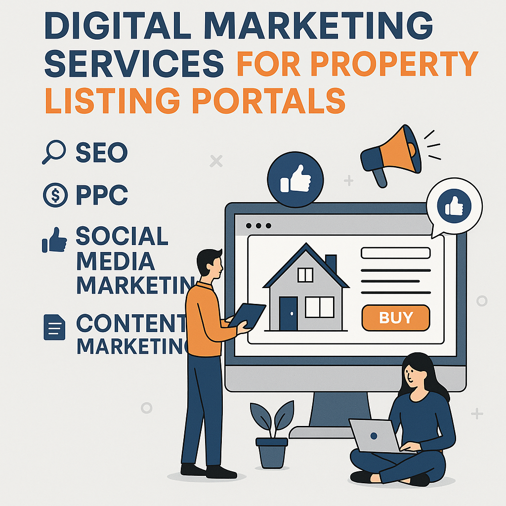 Digital Marketing Services for Property Listing Portals