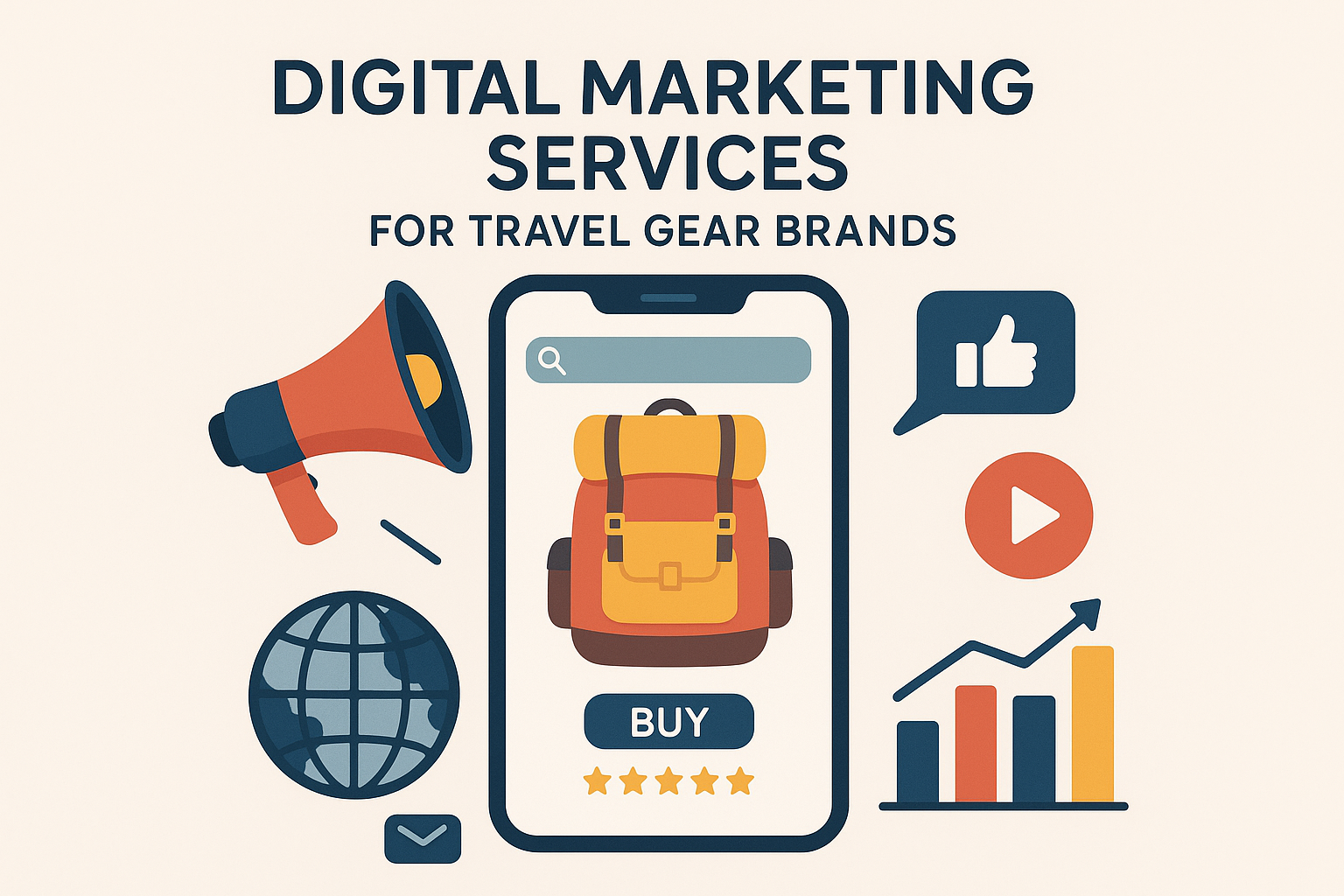 Digital Marketing Services for Travel Gear Brands