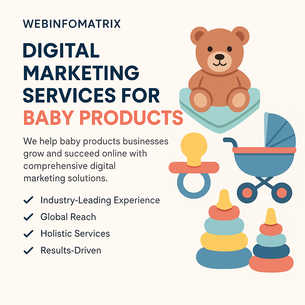 Digital Marketing Services for Baby Products