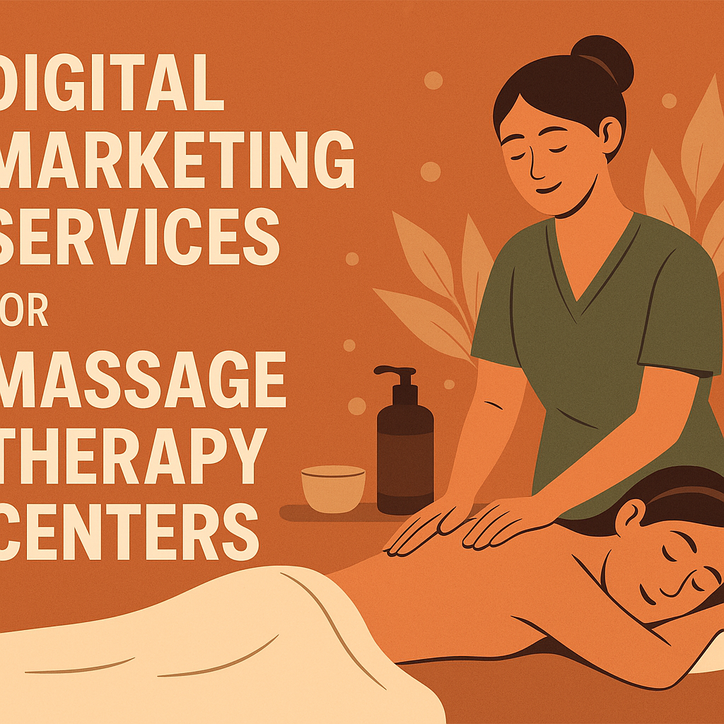 Digital Marketing Services for Massage Therapy Centers