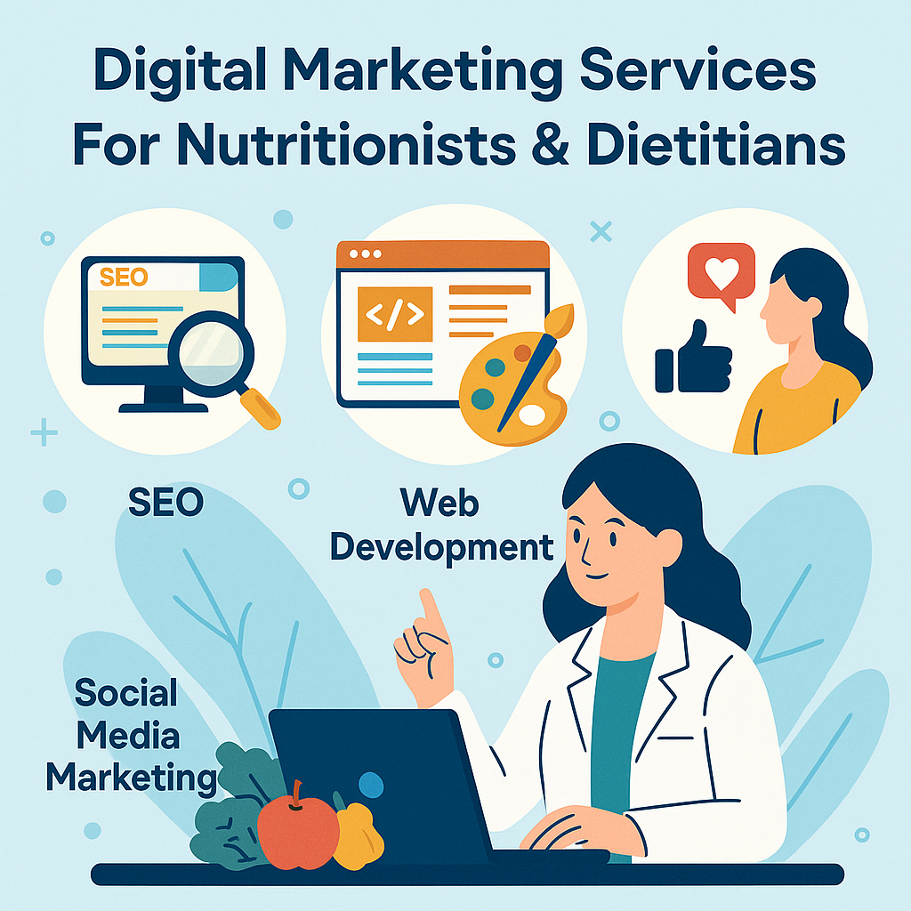 Digital Marketing Services For Nutritionists & Dietitians