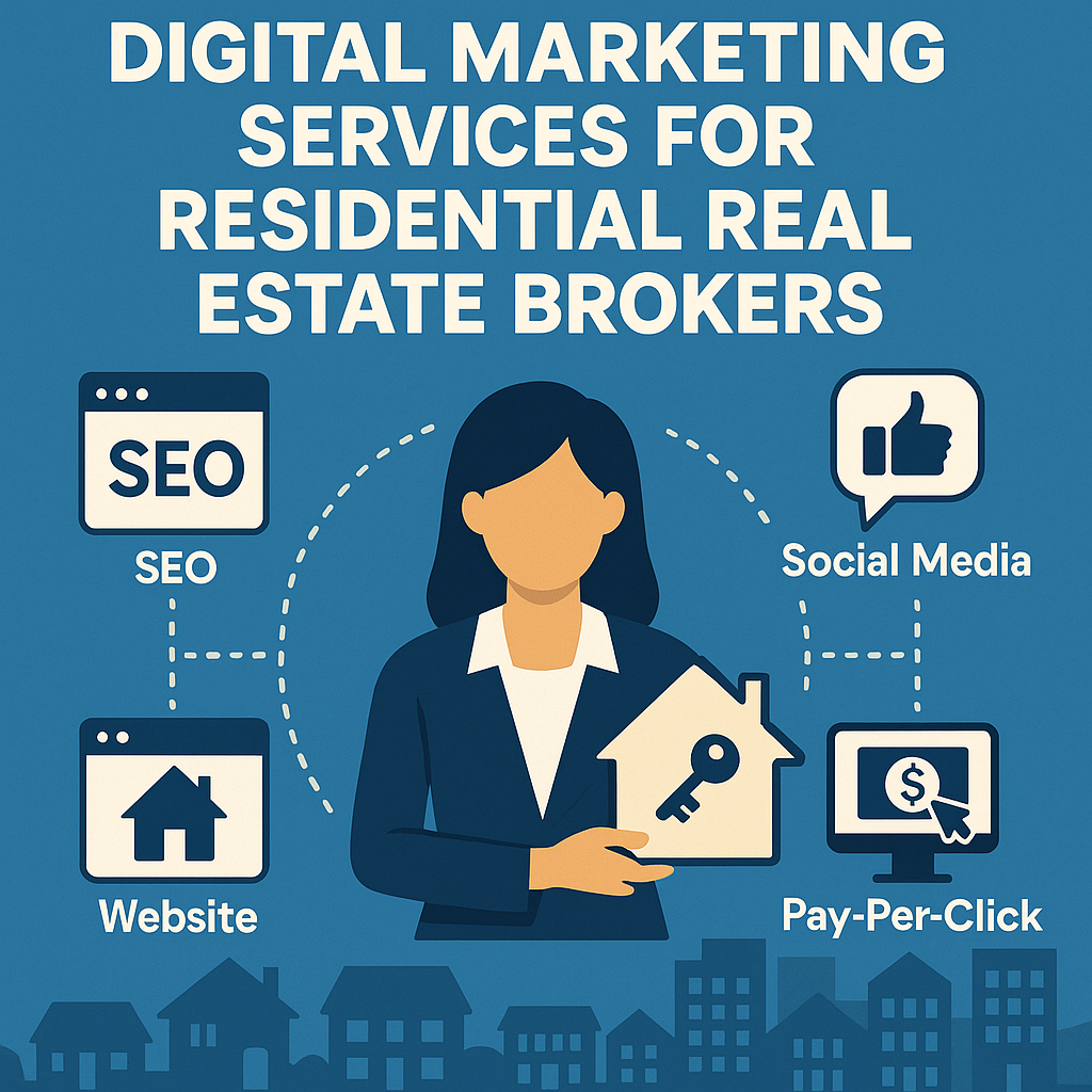 Digital Marketing Services for Residential Real Estate Brokers