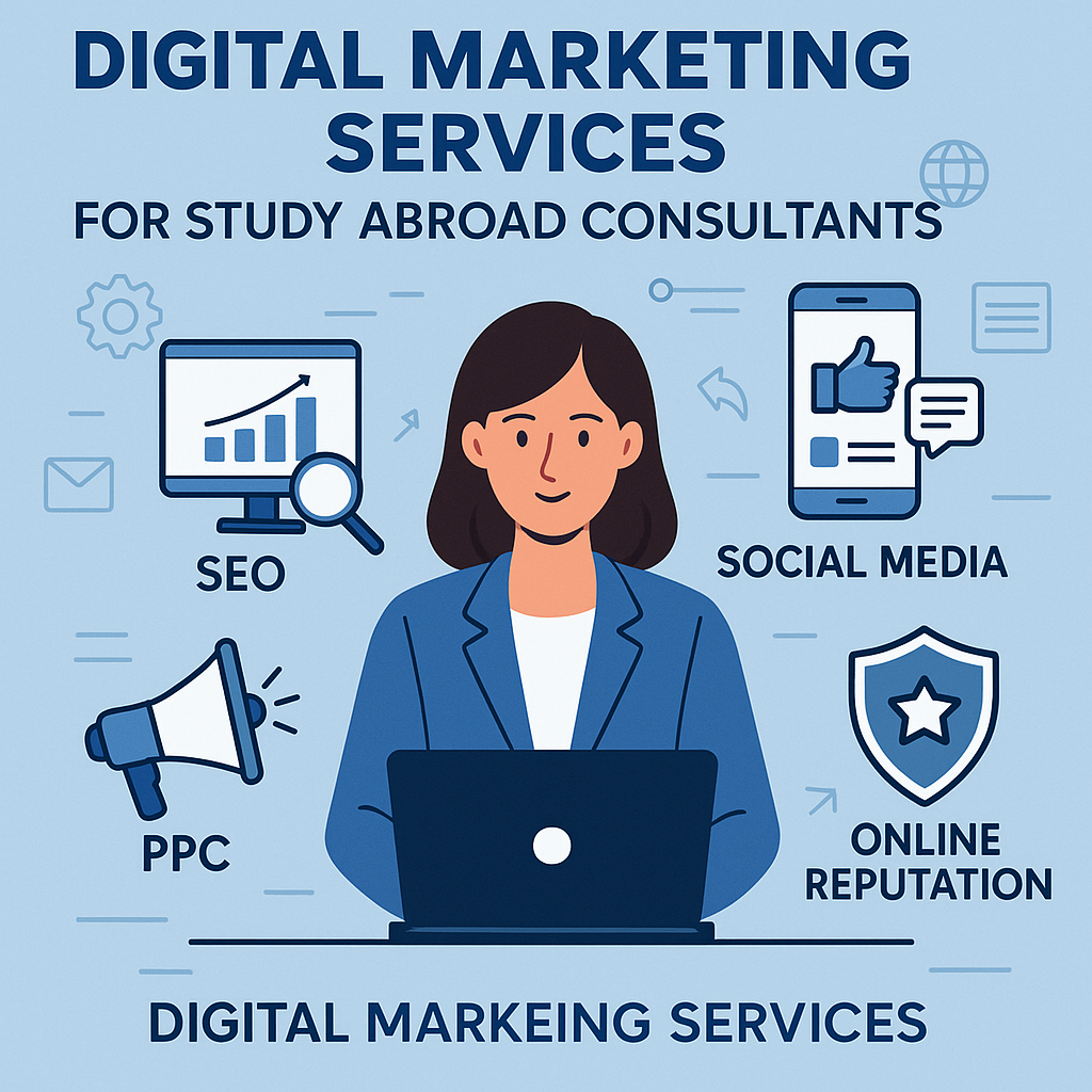 Digital Marketing services for Study Abroad Consultants