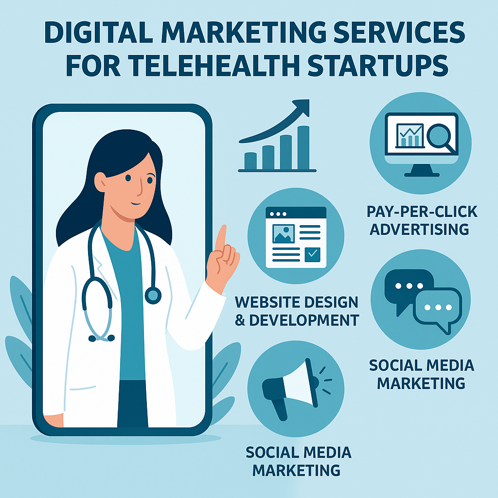 Digital Marketing Services for Telehealth Startups