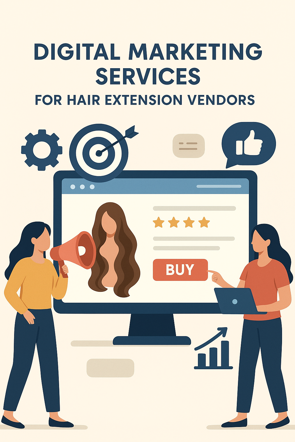 Digital Marketing Services for Hair Extension Vendors