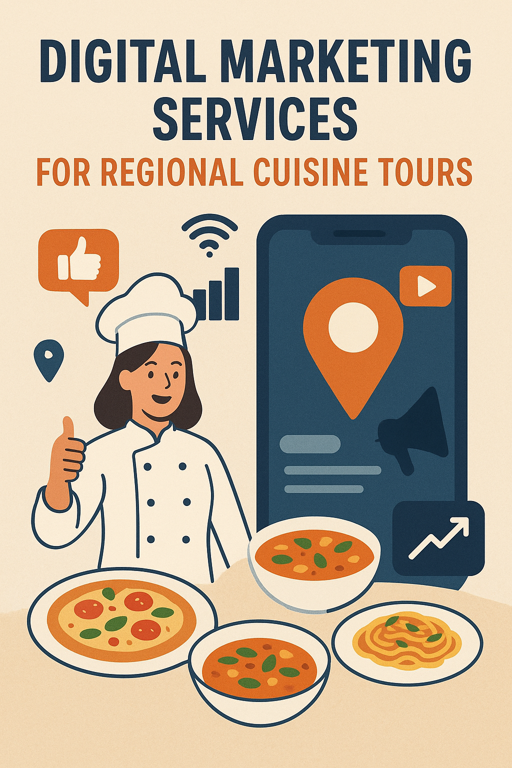 Digital Marketing Services for Regional Cuisine Tours