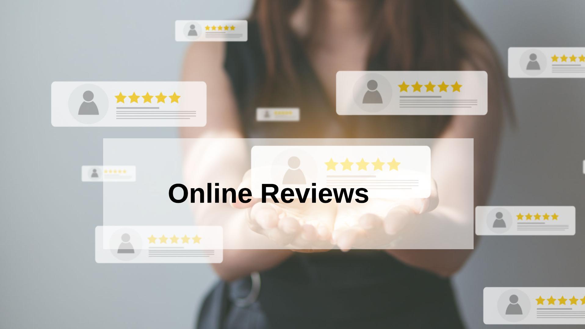 How To Use Online Reviews Effectively Through Web Design