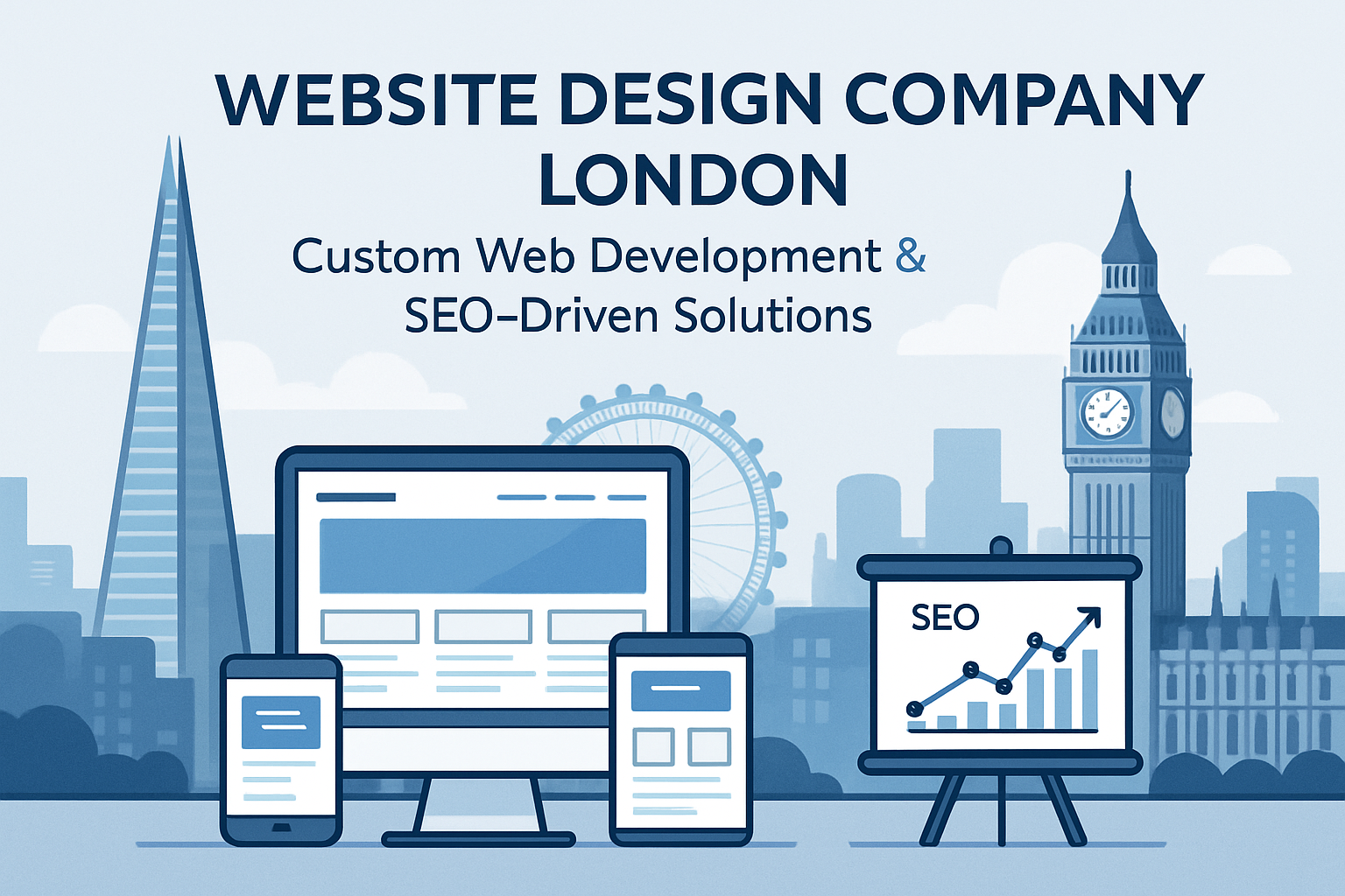 Custom Website Design & Development Company London